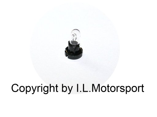 MX-5 Lampe / Birne mit Kunststoffsockel Heizungsgebläseknopf
