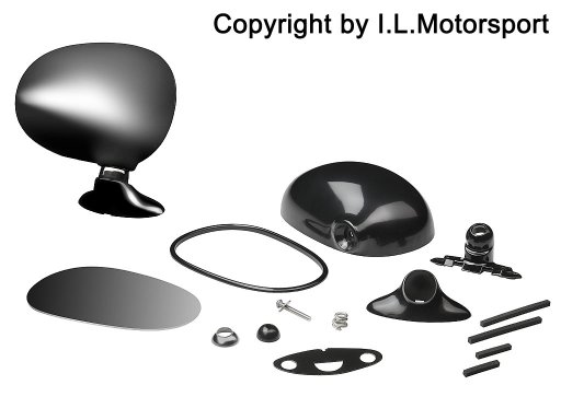 MX-5 Manual Mirror Set Unpainted ECE Type Approved I.L.Motorsport