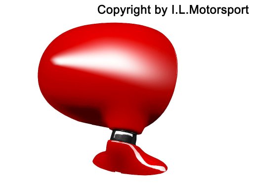 MX-5 Aussenspiegel Satz Links / Rechts Rot ECE Type Approved I.L.Motorsport
