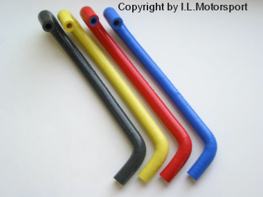 Inlet Manifold Water Hose Set, Silicone Blue