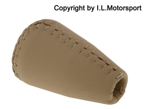 MX-5 Leather Gear Knob Miracle Beige I.L.Motorsport