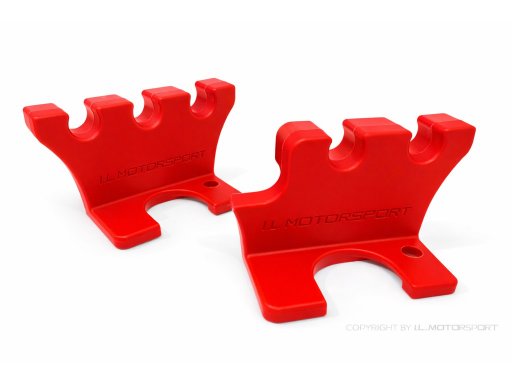MX-5, 2x spark plugs holder MK1, MK2 89-05 red