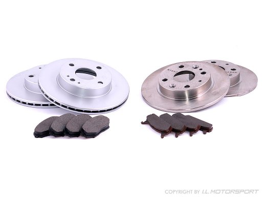 MX-5 Complete Brake Set 255 Front And 251 Rear - Ashuki
