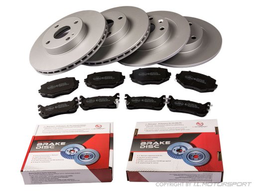 MX-5 Rem Set Kompleet NA + NB + NBFL 255 voor / 251 achter