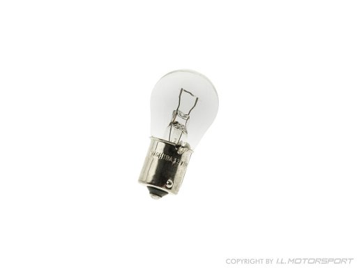 1 Stück MX-5 Lampe Kugelbirne 12V 21/5 W gelb MX5-2 Faden Birne gelb