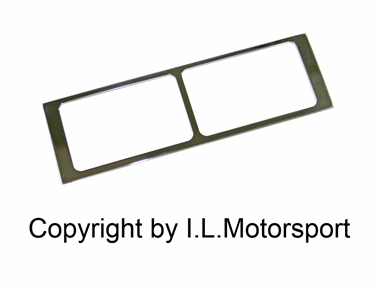 Chrome Mirror Frames by IL Motorsport - Pair