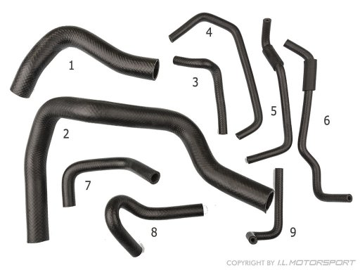 MX-5 Koel Water Slangen Set I.L.Motorsport
