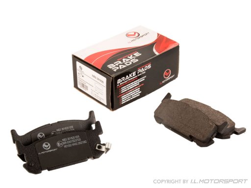 MX-5 Satz Bremsbeläge High Performance Ceramic hinten