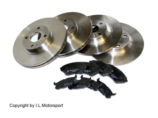 MX-5 Complete Brake Set 276 Front and 270 Rear  Ashuki