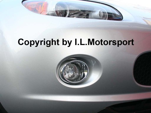 MX-5 Chromed Fog Light Ring Set I.L.Motorsport