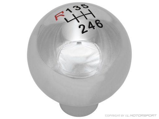 MX-5 Chromed Gear Knob With 6 Speed Shift Pattern