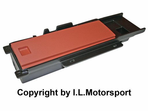 MX-5 vergrößertes Mittelfach mit USB Quick Charge QC3.0 - braun