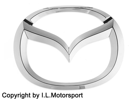 MX-5 Emblem auf Stoßfänger vorne Mazda-Logo NC
