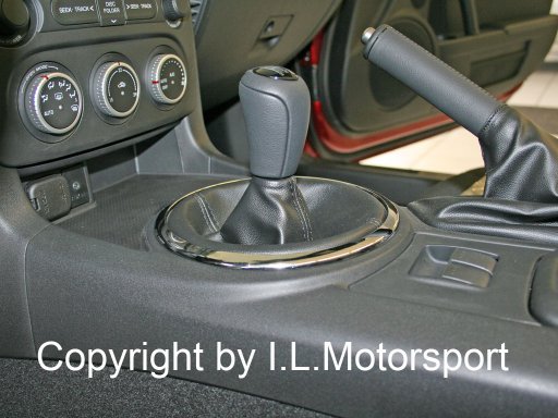 MX-5 Gearlever Surround Chromed I.L.Motorsport 