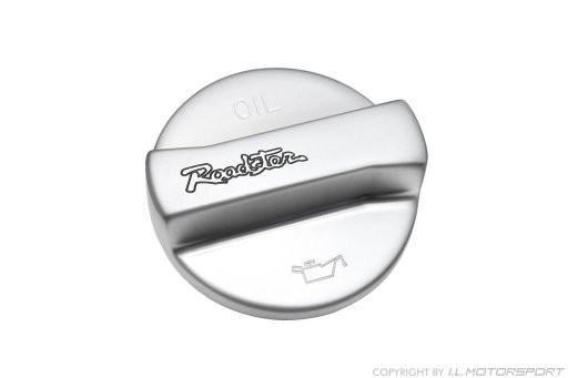 MX-5 Oil Filler Cap Silver Eloxated With 