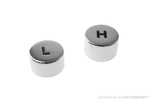 MX-5 Chromed Air Con Recharge Port Covers