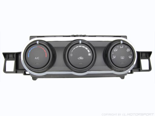 MX-5 Brass Heater Control Surround Chromed I.L.Motorsport