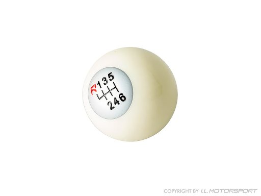 MX-5 Schakelpook Knop Snooker geanodiseerd 6 speed