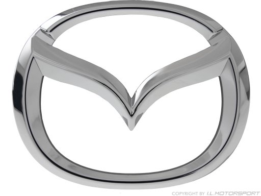 MX-5 Emblem auf Stoßfänger vorne Mazda-Logo ND