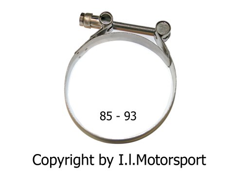 T-Bolt Hose Clamp Stainless Steel