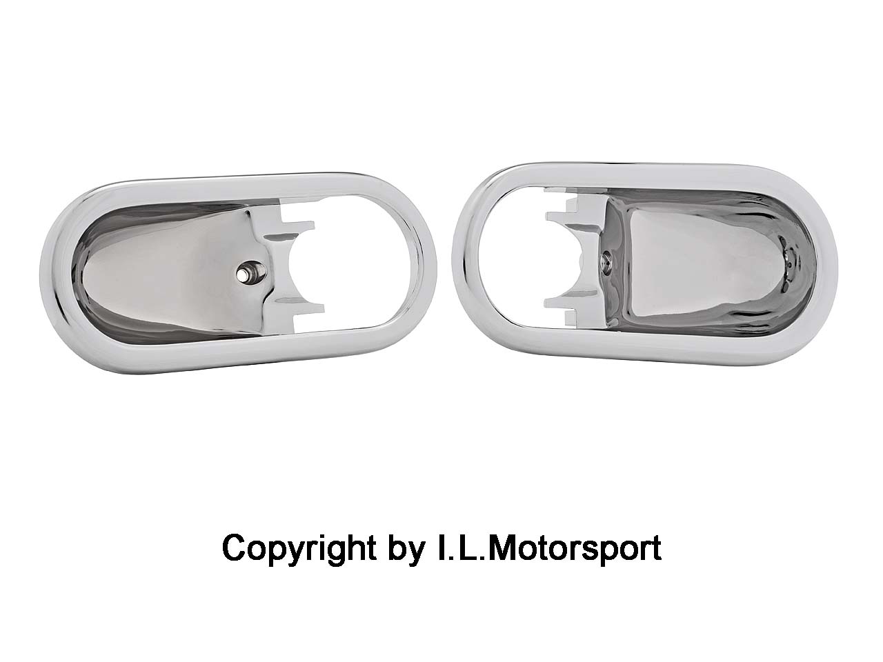 MX5 Chrome Interrior Door Handle Shell Set