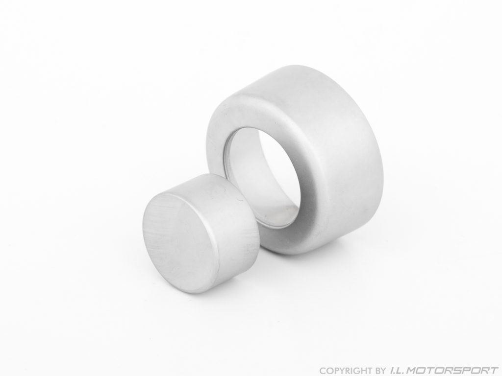 MX5 Silver Eloxated Fan Knob & Aircon Switch