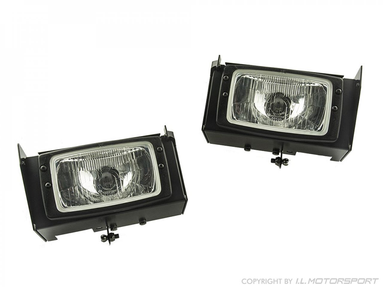 MX5 Low Profile Headlight Kit Hella Rectangle
