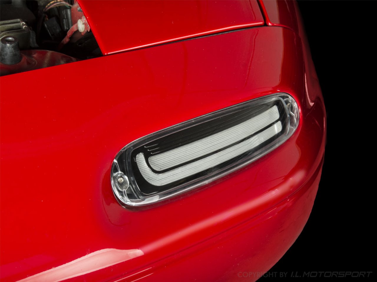 LED Seitenblinker Schwarz Smoke Paar passend für Mazda MX5 NA NB