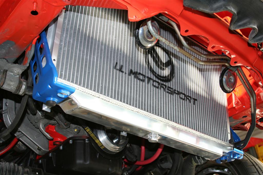 MX-5 Aluminium Performance Radiator 50mm Braid I.L.Motorspor