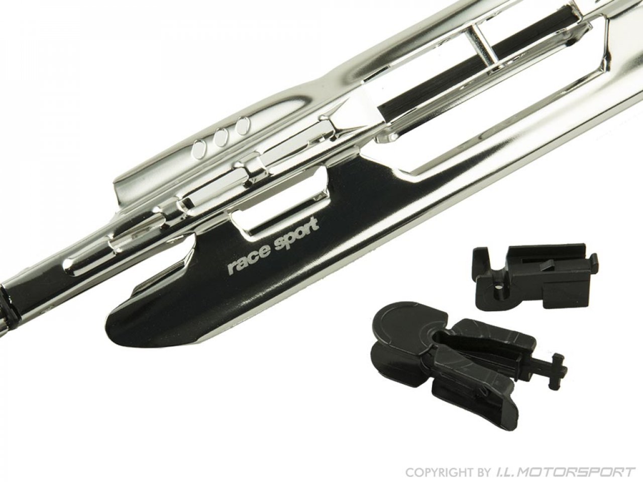 Stainless Steel Wiper Blade With Spoiler