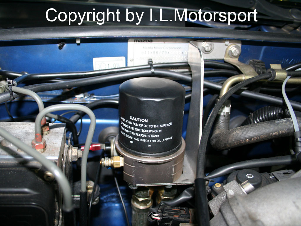 MX5 Oilfilter Relocation Bracket