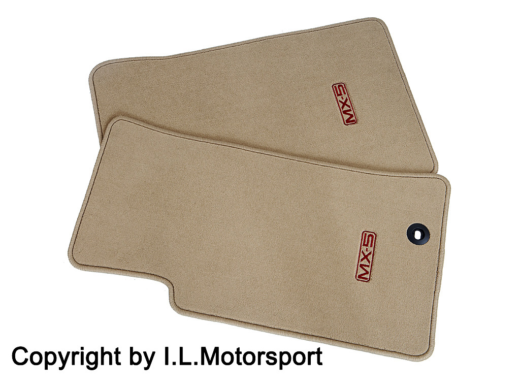 MX5 Mazda Floor Mat set / Typ Luxury beige