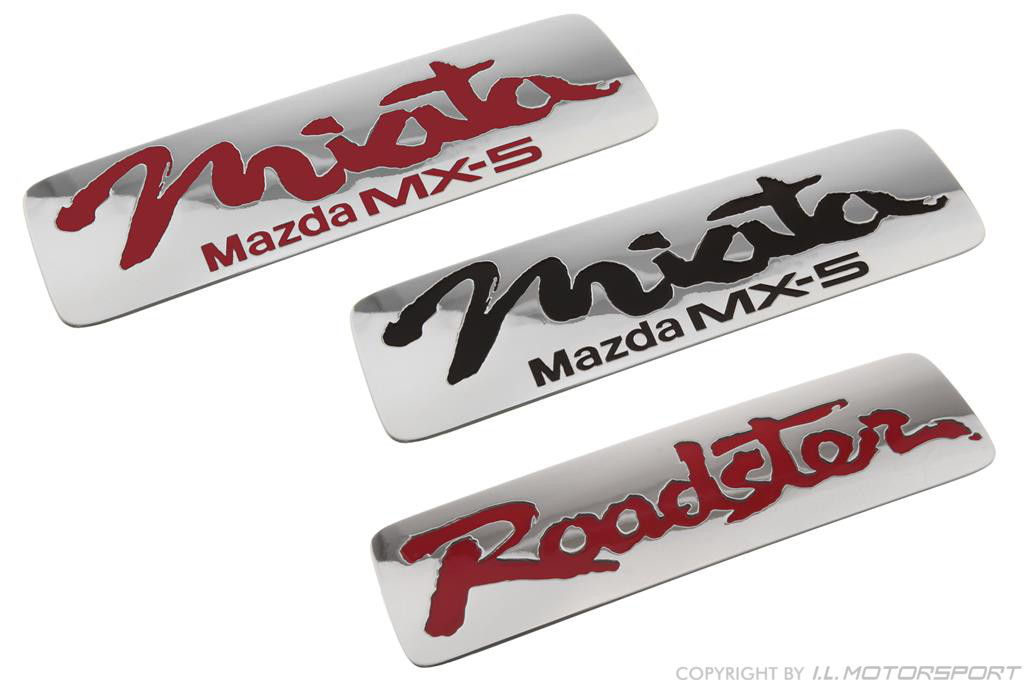 Mazda MX-5 RF Autoabdeckung mit Emblem - Maßgeschneidert - Rot