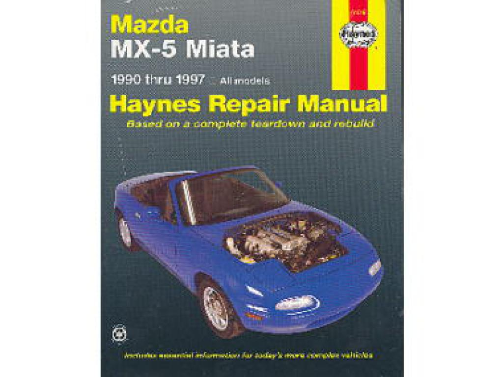 MAZDA MX-5 Miata Eunos Haynes Renovation Manual ヘインズ ユーノス