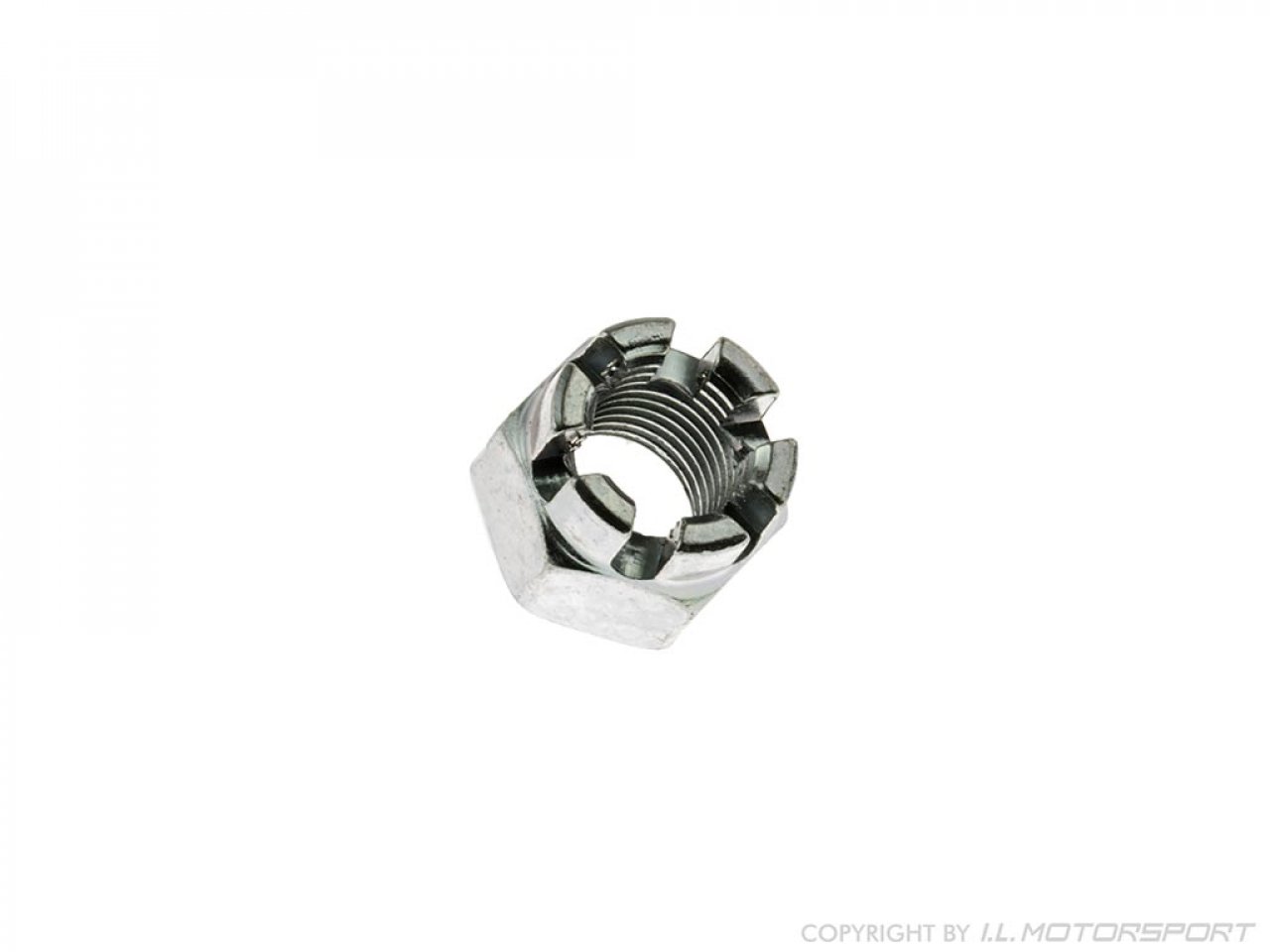 MX5 Castle Nut for Lower Ball Joint, 14x1,25