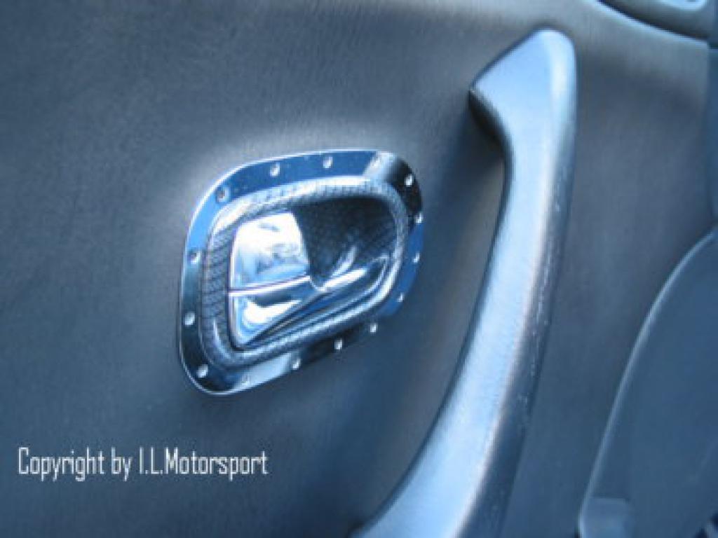 MX5 Door handle shell perforated NB + NBFL chrome