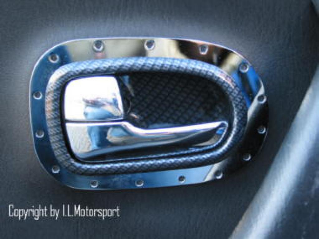 MX5 Door handle shell perforated NB + NBFL chrome