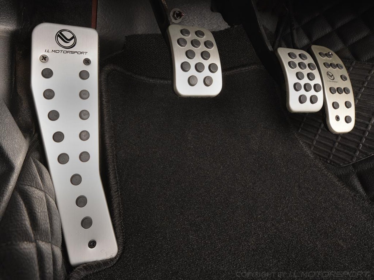 LZLWL Fußstütze Pedalkappen VCiiC Aluminium Fußablage Pedale Set fit für BMW  E30 E36 E46 E87 E90