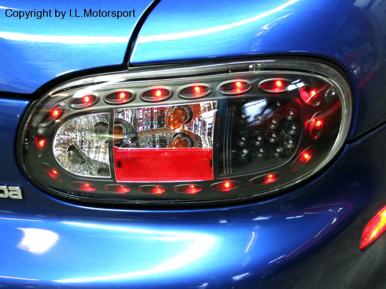 LED Tail lights black/smoke finish