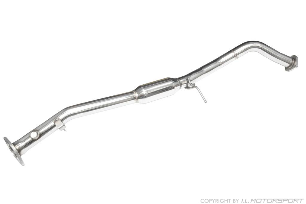 MX5 Stainless Steel Exhaust Centre Pipe with TÜV approval