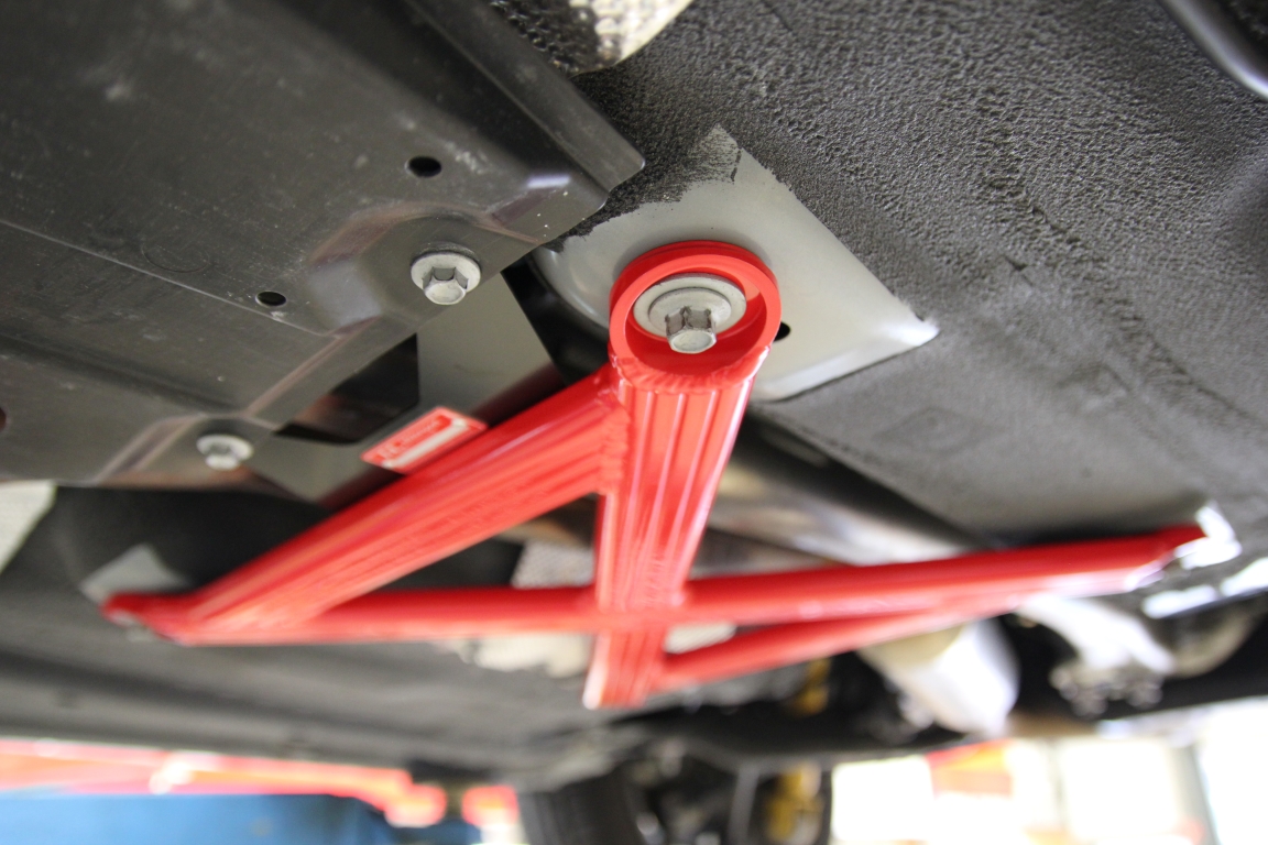 MX5 Aluminium Lower Centre Performance X Brace I.L.Motorsport