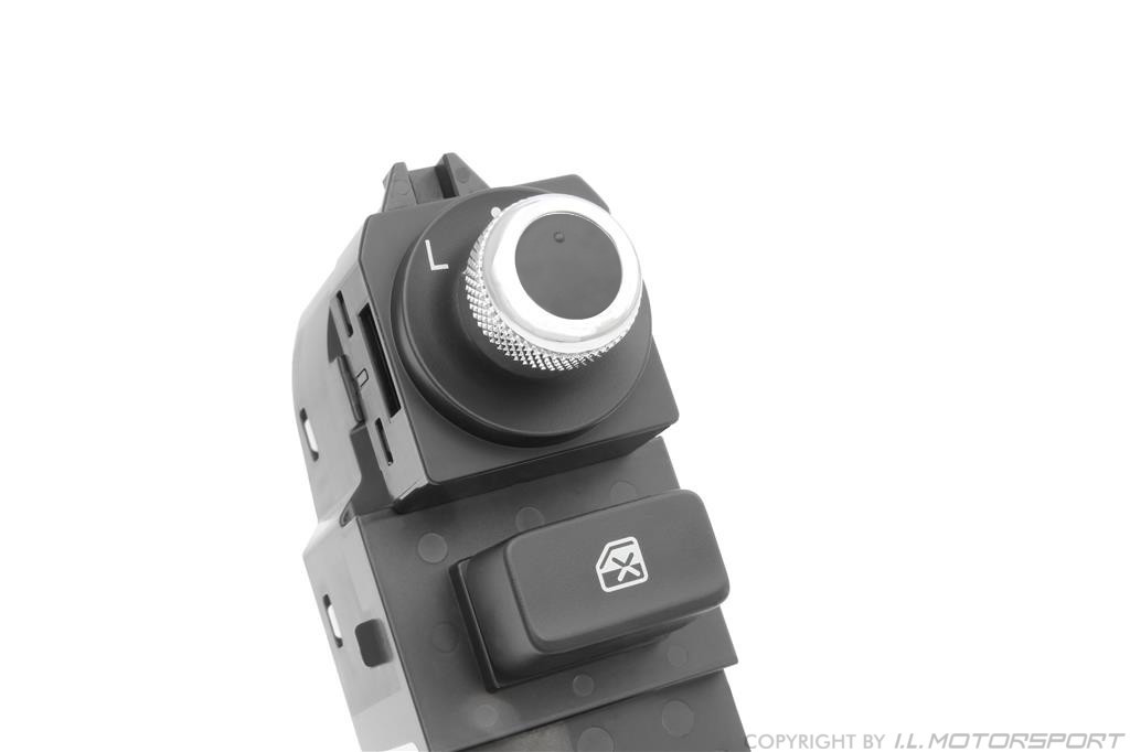 MX5 Ring Door Mirror Switch Chromed