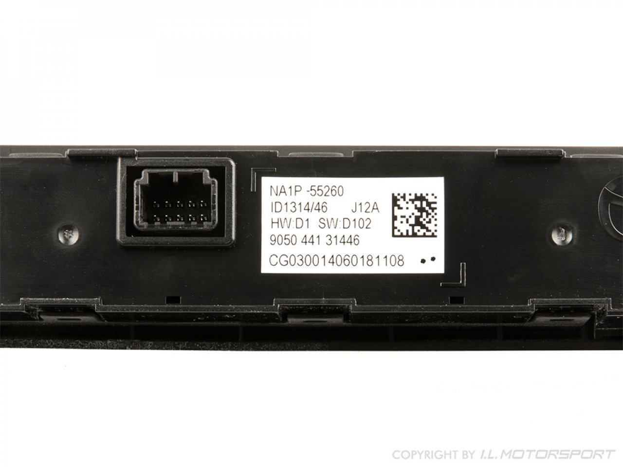 MX5 Display airbag passenger/child seat 2015 2018