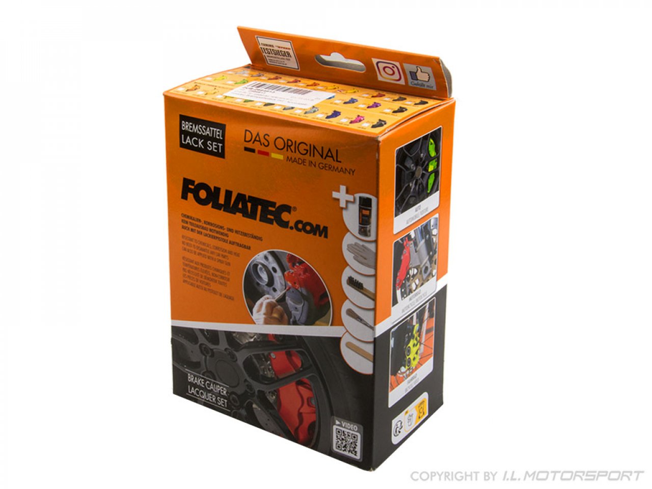 MX 5 Foliatec brake caliper paint set RS blue 7 pieces